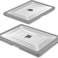 Batianda Case for New MacBook Air 13 inch 2025 M4 Chip 2024 2022 Release A3240 A3113 A2681 Model,Honeycomb Heavy Duty Protective Hard Shell with TPU Bumper Fold Kickstand & Keyboard Cover, Grey