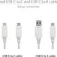 ASUS ROG Strix Arion White M.2 NVMe SSD Enclosure-USB3.2 Gen 2x1 Type-C (10Gbps), Dual USB-C to C & USB-C to A, Screwdriver-Free, Thermal Pads Included, Fits PCIe 2280/2260/2242/2230 M Key/B+M Key
