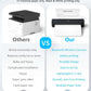 Inkless Portable Printer for Travel, Wireless Thermal Printer Support 8.5 x 11 Inch US Letter A4 B5, Bluetooth Mobile Printers with iOS, Android, Laptop for Home Use, Car, Office, School, Black