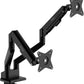 Pixio PS1D Wave Black Dual Monitor Arm Stand Desk Mount - Fits up to 32 inches Monitors and up to 19.8lbs. VESA Compatibility and Integrated Cable Management