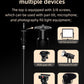 IFOOTAGE Cobra RB-A400,79" Round Base Monopod,Aluminum Photography Light Stand Flat Base for DSLR Camera, Light,Payload 22LBS