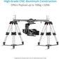 PROAIM Flyking PRO 4ft Mitchell Video Camera Slider for Videomakers & Filmmakers. with 360° Sweeping Panning & Quick Flip Lock. Payload up to 100kg / 220lb.
