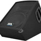 Seismic Audio - SA-10MT-PW-Pair - Pair of Powered 2-Way 10" Floor / Stage Monitor Wedge Style with Titanium Horns