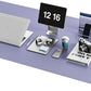 YSAGi Non-Slip Leather Desk Pad XL Size, Waterproof Laptop Computer Desk Keyboard Mat, Table Protector Blotter Mat, Large Mouse Pad for Office/Work/Home/Decor(Lavender, 47.2" x 23.6")-No Band