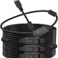 LDKCOK 150FT Active USB Extension Cable 2.0 Male to Female with A Extension chipset Signal Booster - Active Extension/Repeate