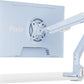 Pixio PS1S Wave Blue Single Monitor Arm Stand Desk Mount - Fits up to 32 inches Monitors and up to 19.8lbs. VESA Compatibility and Integrated Cable Management