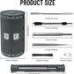 128 in 1 Precision Screwdriver Set,Precision Bit Set,Professional Magnetic Repair Tool Kit with 120 Bits for Electronics, Computer, Laptop, Game Console and Household Appliances
