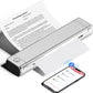 Phomemo M08F Portable Printers Wireless for Travel, Thermal Printer Support 8.5" X 11" US Letter, Bluetooth Inkless Printer Compatible with iOS, Android, Laptop for Travel, Office, Home