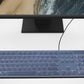 Keyboard Cover for Dell KB216 KB216b KB216t KB216d KB216p Wired & KM636 & Dell Optiplex 5250 3050 3240 5460 7450 7050 & Dell Inspiron AIO 3475/3670/3477 All-in one Desktop Keyboard Protector -Clear