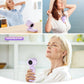 Portable Handheld Turbo Fan, 5-Speed Personal Fans, 5000mAh Rechargeable Fans Up to 12 Hours, Weight only 0.6lb Small Fan, Hand/Neck/Desk Fan 3 IN 1, Beach Vacation Essentials(Purple)