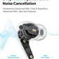 SoundPEATS C30 Hybrid ANC Earbuds, LDAC Hi-Res Audio, 52H Playtime, 52dB Adaptive Noise Cancelling Wireless Earbuds, 6-Mic Clear Call, 12mm Driver, Bluetooth 6.0, Multi-Point, IP54 - Orange