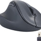 ELECOM Left Hand Wireless Ergonomic Mouse, 2.4GHz with Mini USB Receiver, Silent Click, 2000DPI, 5 Buttons, Optical Sensor, Compatible with PC, Mac, Laptop, EX-G, Lsize Black (M-XGL31DBSKBK)