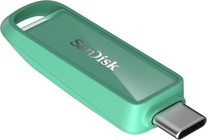 SANDISK 256GB Phone Drive with USB Type-C - for Smartphones, Tablets, and Computers - Up to 150MB/s, USB 3.2 Gen 1 - Seafoam Green - SDIXS0N-256G-GN6NQ