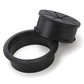 20 Pack Desk Grommets, 2 Inch Desk Cable Hole Cover with Built-in Hole Saw, Wire Cord Cable Grommet for Home Office, Black