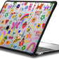 CASETiFY Impact MacBook Air 13" (M1/Intel) Case [Cushioned Impact Corners/Scratch-Resistant/Anti-Slip Grip] - Good Vibes - Clear Black