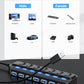 USB Hub 7 Port,USB 3.0 Hub Splitter with Individual On/Off LED Switches, USB Hub for PC 5Gbps HighSpeed Data for Laptop, MacBook, Mac Pro, Mac mini, iMac, Surface Pro and More