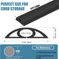 Floor Cord Covers for Wires 6FT Cable Hider Wire Cover Self Adhesive Cord Hider Floor for Offices, Homes, Workshops, Warehouses Cable Cavity 0.3" W x 0.3" H