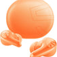 SoundPEATS C30 Hybrid ANC Earbuds, LDAC Hi-Res Audio, 52H Playtime, 52dB Adaptive Noise Cancelling Wireless Earbuds, 6-Mic Clear Call, 12mm Driver, Bluetooth 6.0, Multi-Point, IP54 - Orange
