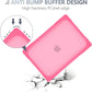 Batianda for New MacBook Air 13.6 inch Case 2025 M4 2024 2022 Release Model A3240 A2681(M2) A3113(M3), Heavy Duty Shockproof Protective Hard Shell with Fold Kickstand & Keyboard Cover, Pink