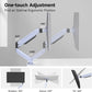 Suptek Monitor Mount Gas Spring Monitor Arm Desk Mount Fully Adjustable Fits 17-32inch Monitors Weight Capacity up to 22 lbs,Blue(MD8BLUE)