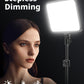 UBeesize LED Video Light Kit, Photography Lighting, 13" Studio Lights with 65" Tripod Stand and Phone Holders, Podcast Lighting for Video Recording, Make up, Live Streaming, Tiktok, YouTube