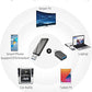 SSK 256GB USB Flash Drive 550MB/s USB 3.2 Gen2 USB Thumb Drive Fast Transfer Speed Externel Solid State Drive +USB C Adapter USB C Memory Stick for Type C Smartphone,MacBook/Pro/Air Laptop and More