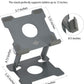 KABCON Tablet Stand,Tablet Holder for iPad,Adjustable Portable Multi Angle Desktop Stand Compatible with iPad Pro 9.7 10.5 12.9 Air Mini 1-4,Galaxy Tabs,Surface Pro Tablets,Kindle,E-Reader,Nexus-Grey