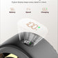 SWEETFULL Baby Stroller Fan - 4000mAh Rechargeable 4-Speed Quiet with LED Display & Night Light, Mini Portable 360° Clip On Safe Fan for Car Seat, Crib, Travel - Black