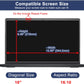 MUBUY-GOL Magnetic Privacy Screen Protector for 16 Inch 16:10 Aspect Ratio Screen 360° Anti-Spy, Anti-Glare, Anti-Blue Light Protection, Enhanced Screen Clarity & Scratch Guard