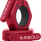 Mikolo Barbell Clamps,2-Inch Olympic Barbell Clips with Anti-Slip TPR Lining and Quick Release for Home and Gym Use
