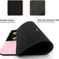 Mouse Pad, Cute Pink Black Cats Mouse Pads for Desk, 9.5" x 7.9" Non-Slip Rubber Base Computer Mousepad with Women, Portable Square Design for Wireless Mouse and Pad Laptop Office & Travel