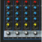 Pyle 6-Channel Professional Audio Mixer - USB - Bluetooth - 48V Phantom Power - Digital MP3 Input - FX 16-Bit DSP - Desk System Interface - PMXU63BT
