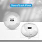 5 Pack Anchor Plate Adhesive Security Plate with Slot for Computer Lock Security Cables to Lock Down Laptops, Tablets, Monitors,for iPhone Smart Phone, MacBook Pad Ipad, Tablet, Other Device