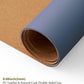 Cork Desk Mat - Dual-Sided Desk Pad for Office and Home - Desk Organization and Accessories - Ideal for Large Mouse Pad and Desk Mats on Top of Desks(Dark Blue,80cmx 40cm)