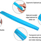 Gel Keyboard Wrist Rest Set Plus - ABRONDA Keyboard & Mouse Wrist Support Pad Office, Computer, Laptop, Mac - Durable, Comfortable and Pain Relief- Blue Set