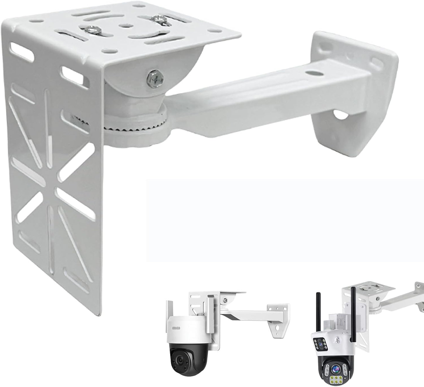 L-Shape Dome Camera Bracket, Wall Ceiling Mount for Security Dome Cameras, (Wall Mount Bracket)