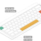 nuphy Air60 V2 Portable Wireless Keyboard 60% Low Profile Mechanical Keyboard Support QMK/VIA Compatible with windows/mac OS/Linux Supports Bluetooth 5.1/2.4GHz/wired (USB-C) Grey-Gateron Brown Switch