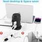 AiJoy Flat Plug Power Strip Tower with 9 Outlets and 5 USB Ports (2 USB-C), 1200J Surge Protection, 1625W Extension Cord with Multiple Outlets Charging Station for Home Dorm Office Supplies