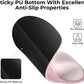 EooCoo Gel Wrist Rest Mouse Pad Ergonomic Middle Concave Design, Relieve Wrist Pain Mousepad, Non-Slip Base for Laptop, Computer, Office Decor for Women, Carpal Tunnel Syndrome