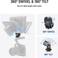 NEEWER Camera Monitor Mount with Cold Shoe, Anti Twist 1/4" Screw for 5" & 7" Field Monitor Compatible with Atomos Ninja V, 360° Swivel & Adjustable 180° Tilt Damping, Compatible with SmallRig, MA006