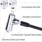 I3C Laptop Cable Lock Hardware Security Cable Lock Anti Theft 6.7FT Cable Lock Compatible with Laptop Anti-Theft Security Locking Cable Compatible for Wedge Type Slot(6 * 2.5mm)