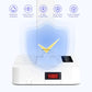 Infiway LED Desk Lamps for Home Office: Desk Lamp with USB Charging Port - 1 USB-A, 1 Type-C Ports, 2 AC Power Outlets, Touch Control Dimmable 5 Color 5 Brightness, Night Light(White)