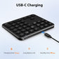 iClever Bluetooth Number Pad, Portable Wireless Number Pad, Aluminum Rechargeable 35-Keys Numeric Keypad for Multi-Devices, Compatible for Laptop, Mac, iMac, Tablet, PC and Desktop