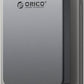 ORICO 256GB Magnetic Portable SSD, Metal Body, 4K 120 fps ProRes HDR Record and Store, Up to 460MB/s, USB C&A 2 in 1 Cable, External SSD Compatible with iPhone 16 Pro Max, Tablet, Computer - K5PLUS