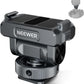 NEEWER Magnetic Mount Accessories Compatible with DJI Osmo 360 / Action 5 Pro / 4/3, Quick Release 160° Tilt Action Camera Adapter Mount with Cold Shoe, 1/4" Thread, AC012 Dark Gray