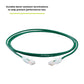 TRUECABLE Cat6 Component Rated Patch Cable, Unshielded (U/UTP), 7ft, Green, 28AWG Solid Copper, Snagless 10G High-Speed Ethernet Cable, PoE++ 4PPoE 100W, UL Listed, RoHS-3, 5 Pack