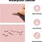 PU Leather Desk Pad Protector Gaming Mouse Pad Non Slip Desk Mat for Keyboard and Mouse Waterproof Desk Writing Pad for Office and Home Desk Accessories(Pink, 35.4 * 17.7)