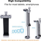 NICEYRIG Tablet Tripod Mount Aluminum Holder for iPad mini 8.3'' 7.9'', iPad Air, iPad Pro, 130mm - 223mm Adjustable Mounting Clamp with Double Locking Points, Quick Release Plate for Arca-style - 616