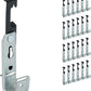 ICC Batwing J Hook 3/4” Without Retainer Clip - Galvanized Steel Cable Management Hooks for Hanging Cable to Hanger Wire and Threaded Rod - Rust-Resistant, EIA and TIA Compliant - 3/4 Inch 25 Pack