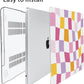 Compatible with 2025 2024 2023 2022 MacBook Air 13 inch Case M4 A3240 M3 A3113 M2 A2681, Hard Shell&Keyboard Cover&Screen Film&Webcam Cover for New M4 Mac Air 13.6 inch with Touch ID, Lattice